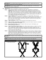 Preview for 14 page of DBI SALA EXOFIT NEX User Instruction Manual