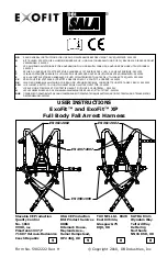 Предварительный просмотр 1 страницы DBI SALA Exofit User Instructions