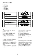 Предварительный просмотр 62 страницы DBI SALA Exofit User Instructions