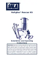 Preview for 1 page of DBI SALA Rollgliss R250 Rescue Kit Installation And Operating Instructions Manual