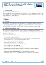 Preview for 6 page of DBI SALA Uni 8 Overhead User Instruction Manual