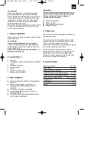 Предварительный просмотр 9 страницы DBK CSE 4,8 D Original Operating Instructions