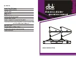 Предварительный просмотр 1 страницы DBK LWM-326 WS Operation Manual