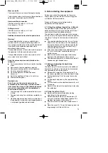 Предварительный просмотр 13 страницы DBK SBE 650 Original Operating Instructions