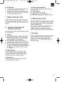 Предварительный просмотр 15 страницы DBK SBE 650 Original Operating Instructions