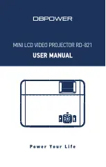 DBPOWER RD-821 User Manual preview