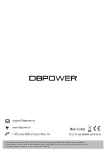 Предварительный просмотр 15 страницы DBPOWER TD0557FBA User Manual