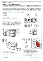 Предварительный просмотр 2 страницы dBTechnologies DVA MINI G2 Quick Start User Manual