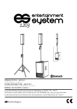 dBTechnologies ES 1203 User Manual preview