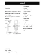 Preview for 10 page of DBTEL J6 User Manual