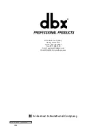 Preview for 44 page of dbx 12 Series Operation Manual