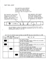 Preview for 3 page of dbx 140 Preliminary Manual