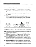 Предварительный просмотр 8 страницы dbx 163A Operation Manual