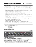 Preview for 4 page of dbx 166XL User Manual