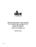 Предварительный просмотр 28 страницы dbx 166xs User Manual