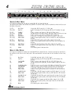 Preview for 6 page of dbx 223/223XL Operation Manual