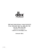 Preview for 16 page of dbx 266xs User Manual