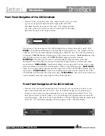 Preview for 10 page of dbx DriveRack 240 User Manual