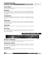 Preview for 13 page of dbx DriveRack 240 User Manual