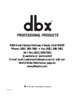 Preview for 69 page of dbx DriveRack 240 User Manual