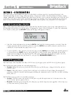 Предварительный просмотр 40 страницы dbx DriveRack 260 User Manual