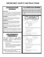 Preview for 3 page of dbx DriveRack 480 User Manual