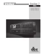 Preview for 73 page of dbx DriveRack 4800 User Manual