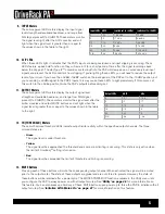 Preview for 9 page of dbx DriveRack PA2 Owner'S Manual