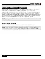 Preview for 60 page of dbx DriveRack PA2 Owner'S Manual