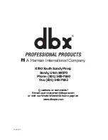 Предварительный просмотр 33 страницы dbx ProVocal User Manual