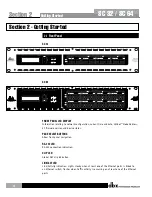 Предварительный просмотр 8 страницы dbx SC 32 Installation Manual