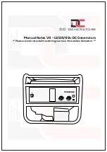 DC GENERATORS V4 AutoGen Manual preview