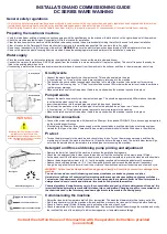 Предварительный просмотр 2 страницы DC DC1300 Operating And Maintenance Instructions