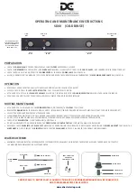 Предварительный просмотр 1 страницы DC SD40 Operating And Maintenance Instructions