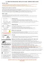 Предварительный просмотр 2 страницы DC SD40 Operating And Maintenance Instructions