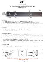 Предварительный просмотр 1 страницы DC SXD45 Operating And Maintenance Instructions