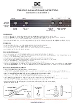 DC SXD45A IS D Operating And Maintenance Instructions предпросмотр