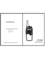 D'call VT12W User Manual preview