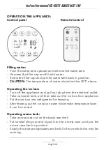 Preview for 14 page of DCG CLIMA VE1400T Manual