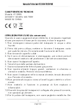 Preview for 2 page of DCG KT1200N Instruction Manual