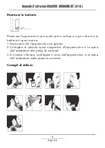 Preview for 7 page of DCG Linea Uomo HSM2895 Instruction Manual