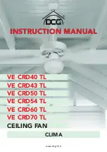 Предварительный просмотр 13 страницы DCG VE CRD40 TL Instruction Manual