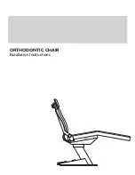 DCI Edge ORTHODONTIC CHAIR Installation Instructions Manual preview
