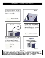 Preview for 8 page of DCI LLC LEG LESS PALISADES Instruction Manual