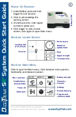 DCI DigiTrak SE System Quick Start Manual предпросмотр