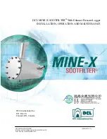 Предварительный просмотр 1 страницы DCL MINE-X SOOTFILTER Accompaniment To The Installation, Operation And Maintenance Manual