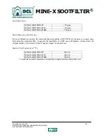 Предварительный просмотр 4 страницы DCL MINE-X SOOTFILTER Accompaniment To The Installation, Operation And Maintenance Manual