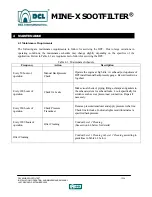 Предварительный просмотр 14 страницы DCL MINE-X SOOTFILTER Accompaniment To The Installation, Operation And Maintenance Manual