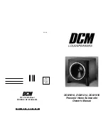 Preview for 1 page of Dcm DCM1010 Owner'S Manual