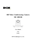 Preview for 1 page of Dcm MC-HD100 User Manual